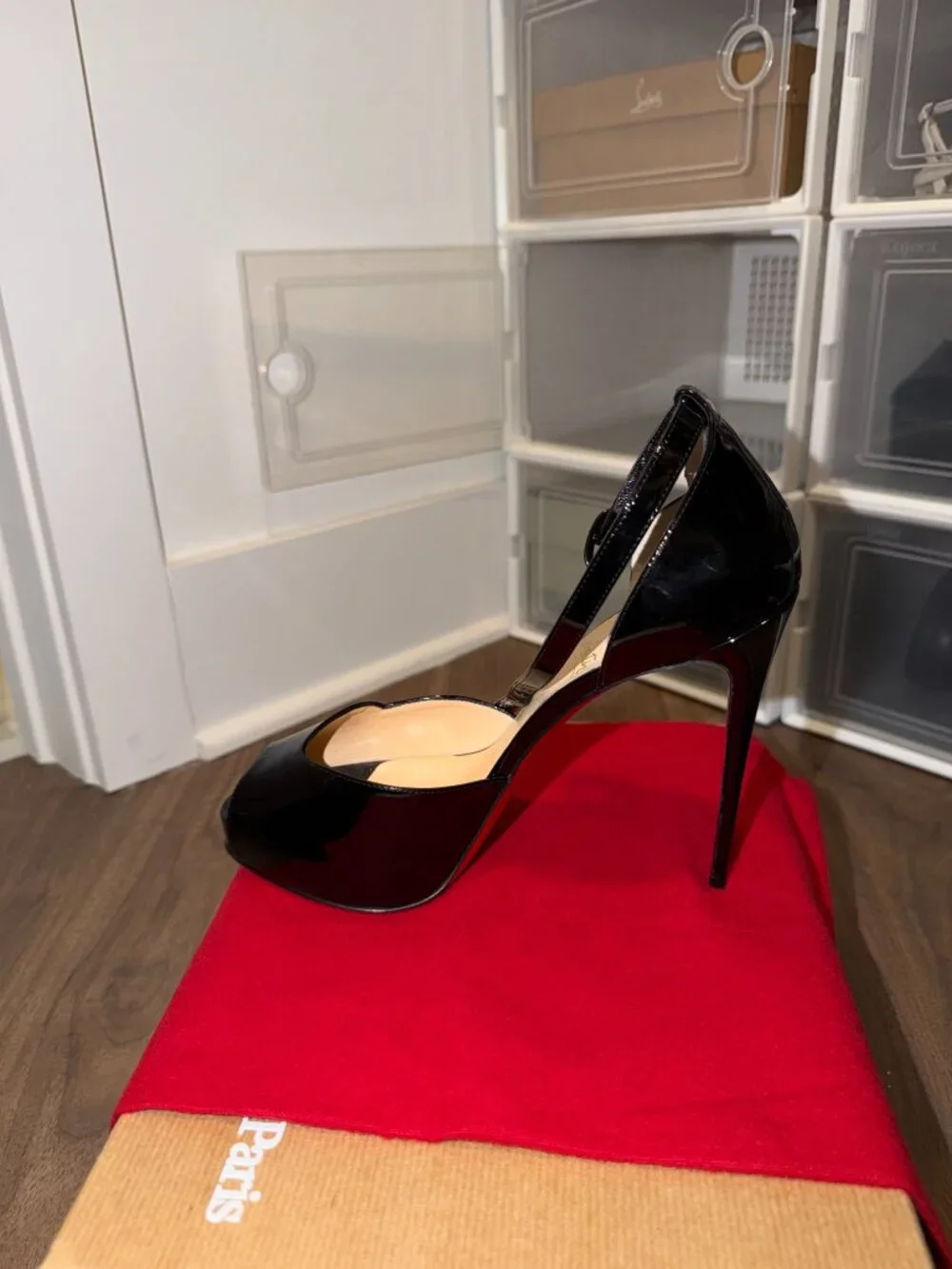 Christian Louboutin Aketata 120 Black Size 8